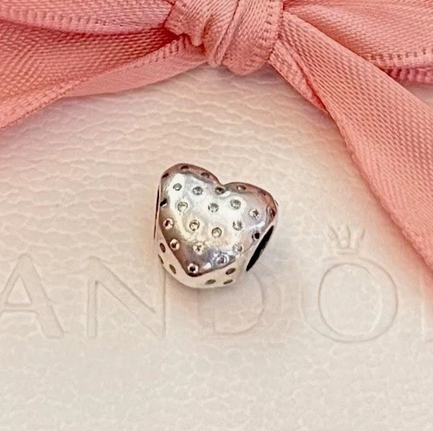 Original Pandora Charm „funkelndes Herz“ 925 silber #791241CZ