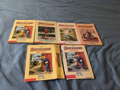 The Babysitters Club Little Sister Books #1-4 1st Scholastic Box Set~see descrip