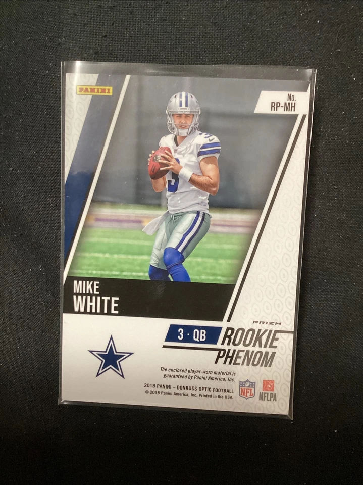 2018 Donruss Optic Mike White #RP-MH Rookie Phenoms Jerseys. 431 - Image 2 of 2