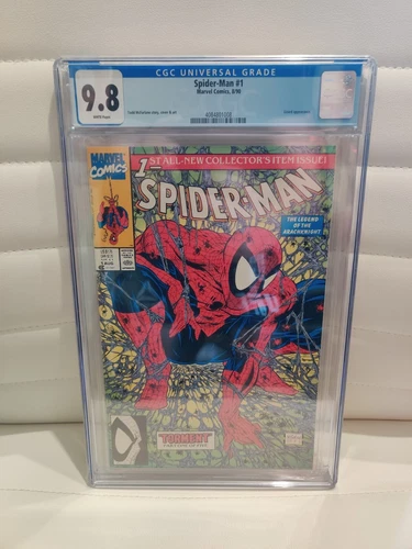 Spider-Man #1 Marvel Comics 8/90 CGC GRADED 9.8 Todd McFarlane FIRST ISSUE MINT