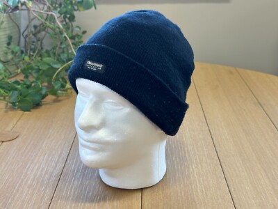 Thinsulate Black Skull Cap Insulated Beanie Winter Hat