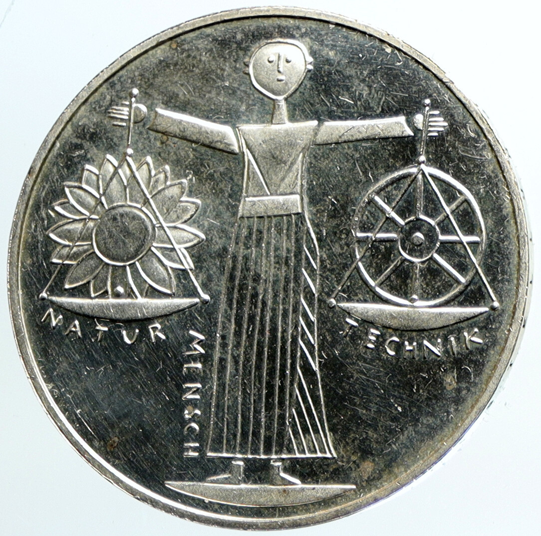 2000 GERMANY Exposition FAIR Balance SCALE Proof Silver 10 Mark