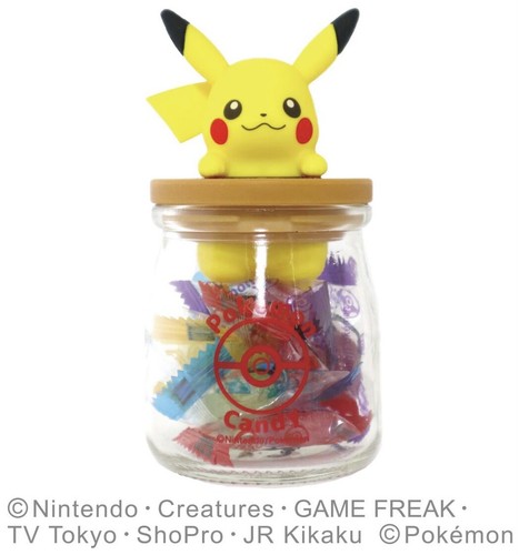 Japanese Pokemon Hard Candy Pikachu Figure Bottle Snack Sweet Toman Toys 252g - Picture 19 of 48