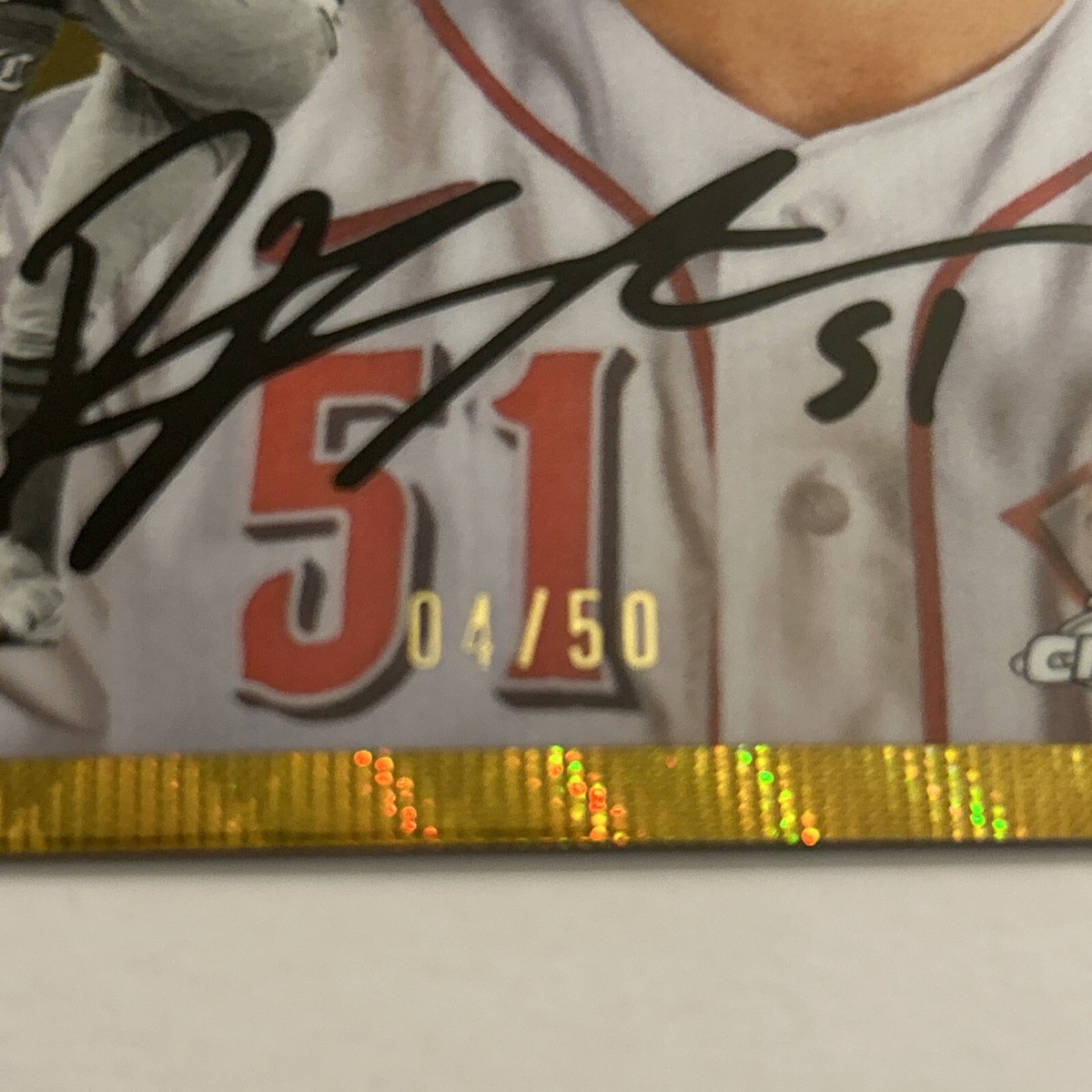 あああ　プラチナ 2023 Topps Chrome Platinum Anniversary - Gold Wave Refractor #74