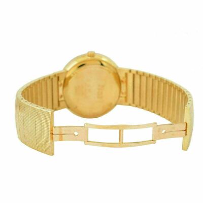 Christian Dior La D De Dior Turquoise Dial Solid Swiss Gold Watch