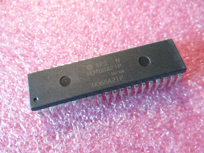 1 x HD68A21P HD468A21P Dual-in-line-40-Pin-1.5MHz NMOS peripheral interface