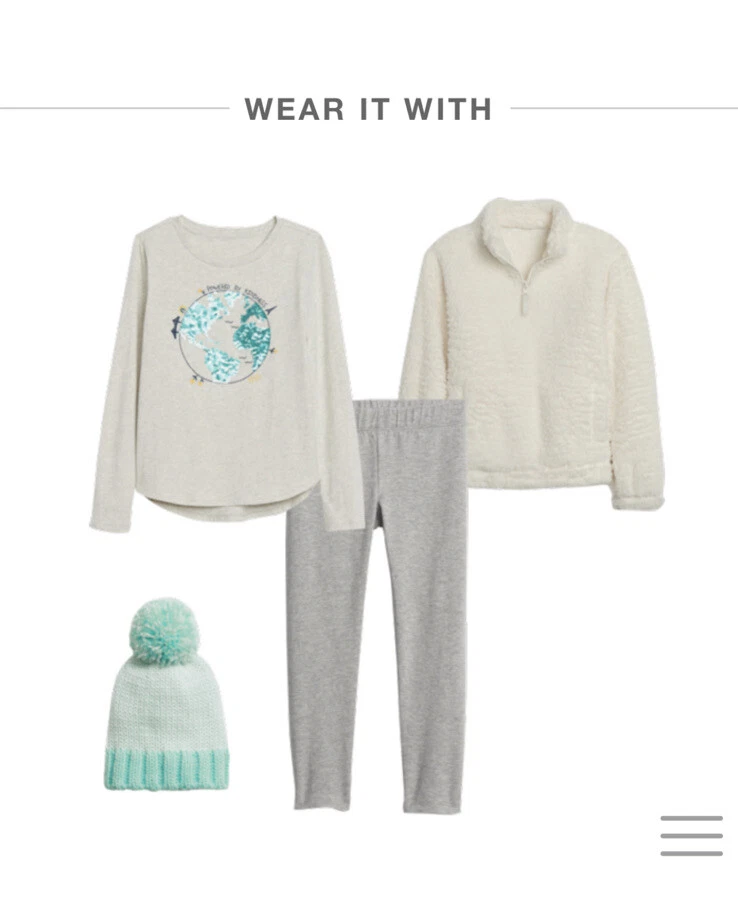 Gorro gorro verde membrillo Gap niños niñas Foto 3 de 4