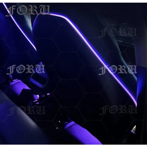 For Tesla model Y 2021-2024 Interior LED Door Trim Center Console Ambient Light - Bild 21 von 21