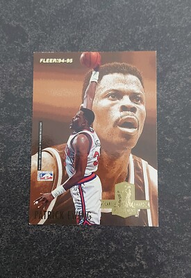 Fleer 94 95 NBA Basketball - Patrick Ewing - Karl Malone - Triple Threats