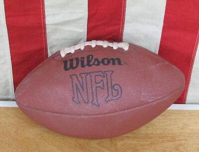 Vintage Wilson NFL Official Leather Football w/Laces AFC NFC