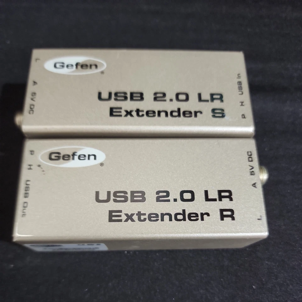 Gefen EXT-USB2.0-LR Cat5 USB 2.0 Extender S & R con cables de alimentación Foto 2 de 4