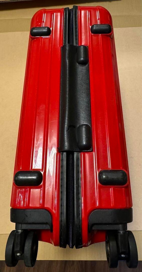 Rimowa Porsche 32L Red 4-wheels Carry Case Suitcase polycarbonate