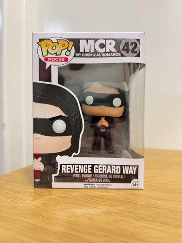 Funko Pop! Rocks: My Chemical Romance - Gerard Way (Masked) #42 (VAULTED)