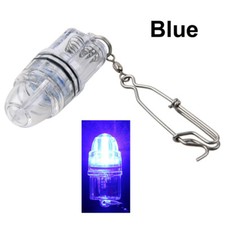 LED Underwater Fishing light Deep Drop Night Lamp BLUE FLASH Fish LED Light