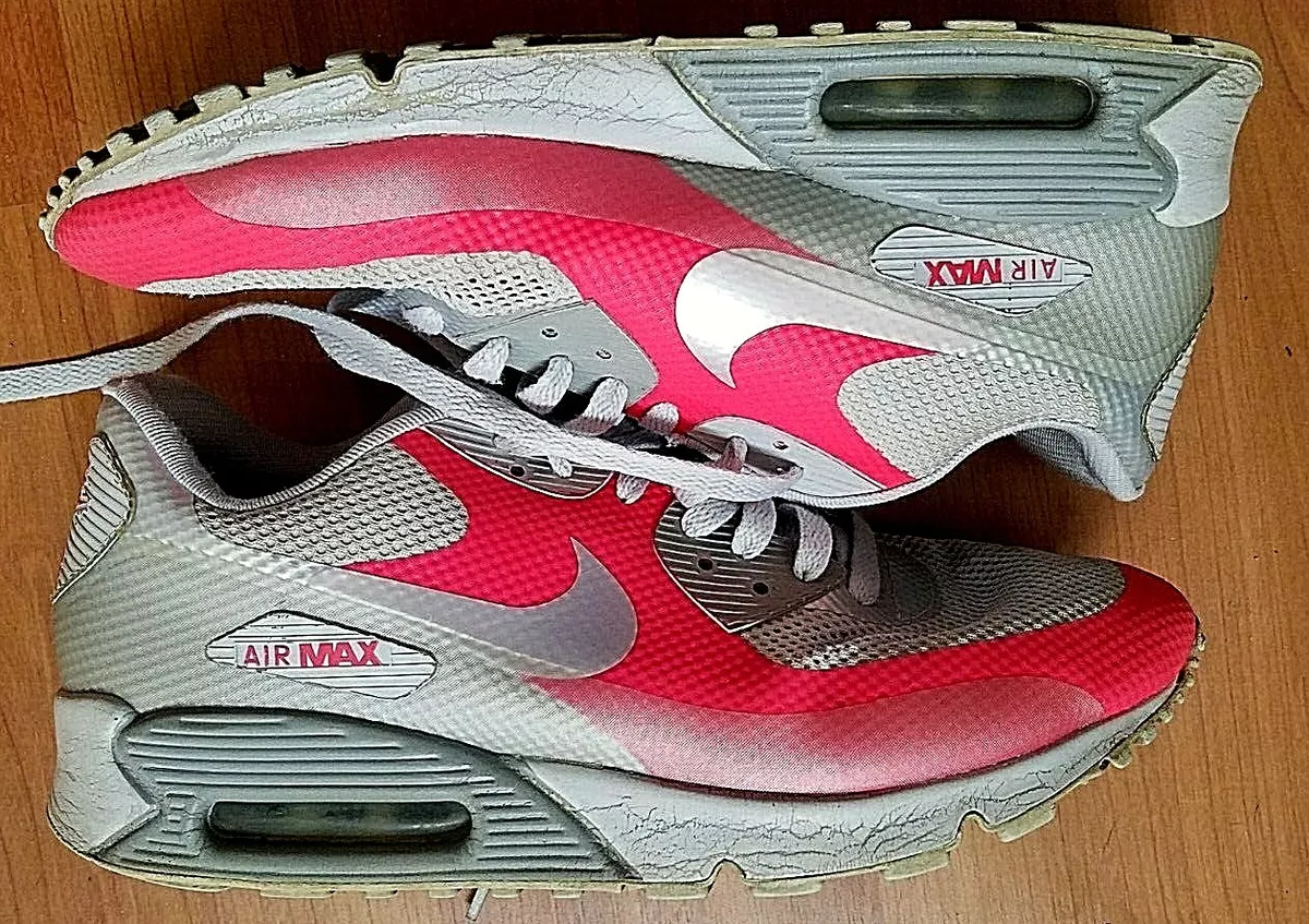 Lief Getalenteerd Mislukking Nike Air Max 90 Premium Hyperfuse PRM HYP Solar Red Grey #454446-016 SZ 9 |  eBay