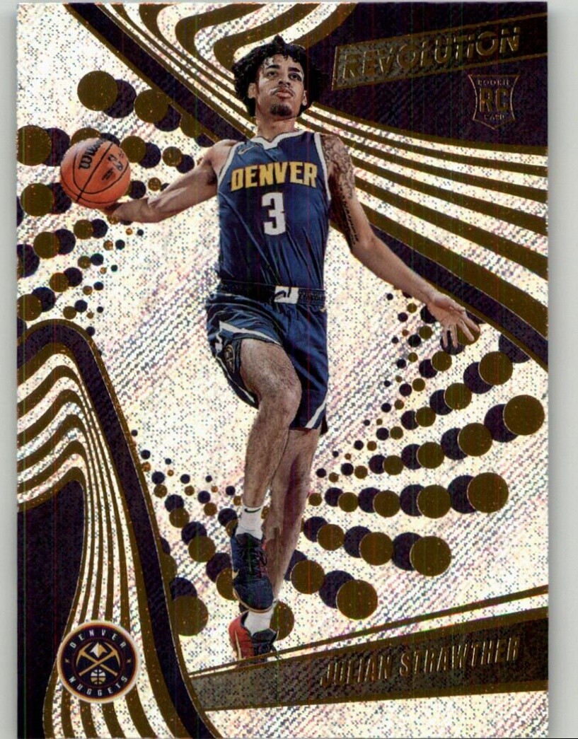 2023-24 Panini Revolution Julian Strawther Rookie #129 RC Denver Nuggets
