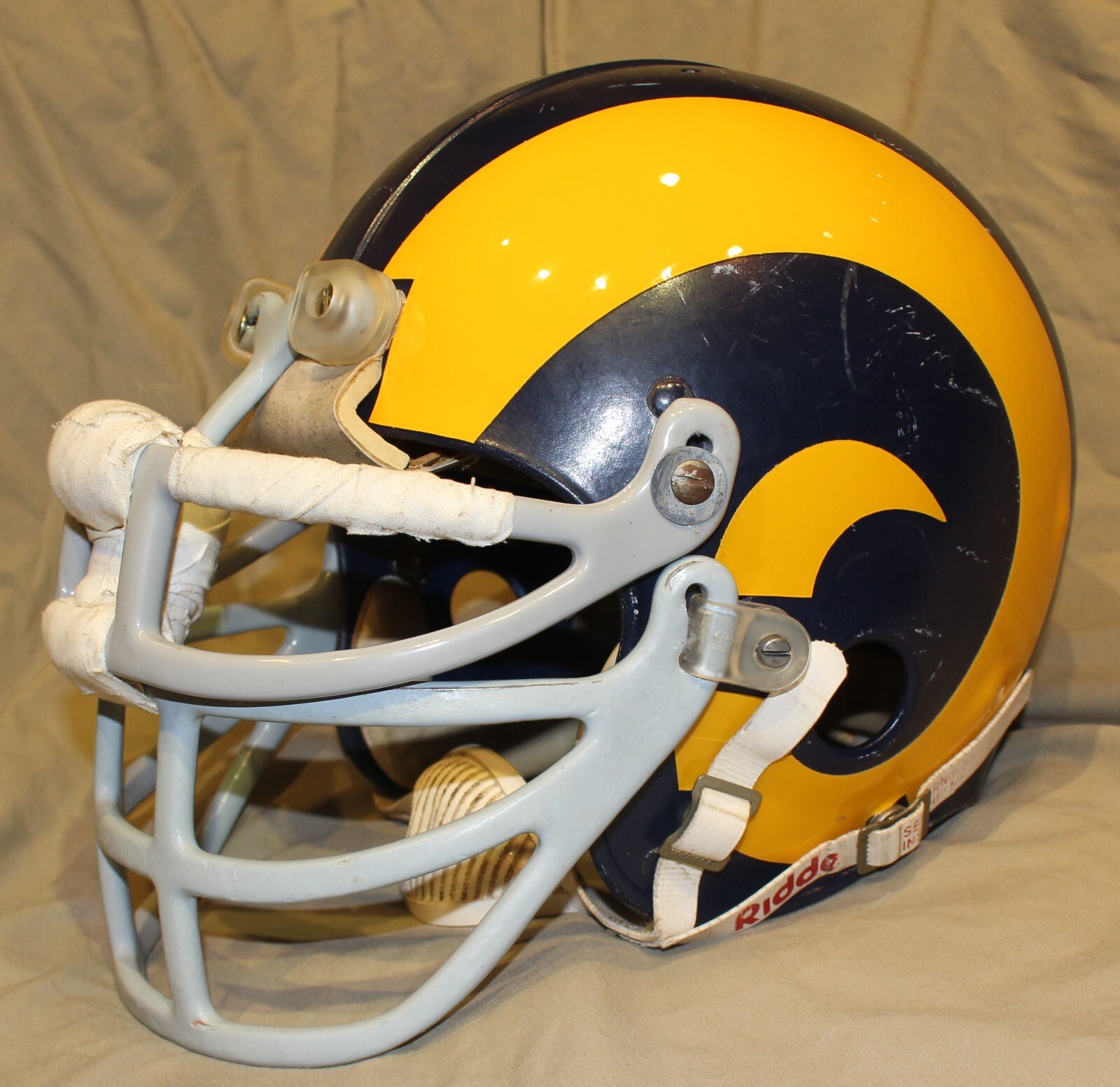 1976 LOS ANGELES RAMS, JOHN WILLIAMS STYLE, RIDDELL TK2 FOOTBALL HELMET! |  eBay