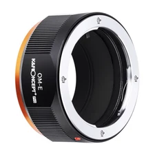 K&F Concept Lens Mount Adapter Olympus OM Lens to Sony NEX (E-Mount) Camera Body