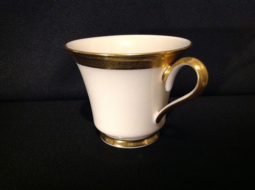 Lenox Aristocrat Gold One (1) Footed Tea Cup & Saucer Set USA Mult. Avail. - Picture 10 of 17