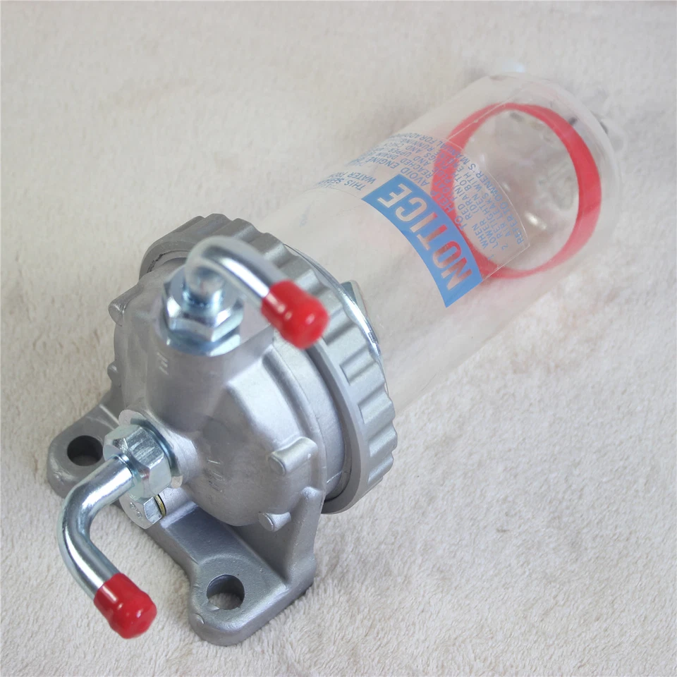 FUEL WATER SEDIMENTER SEPARATOR FIT FOR 1998-2004 ISUZU NPR NPR-HD NQR 4HE1 4.8L - Image 4 of 4