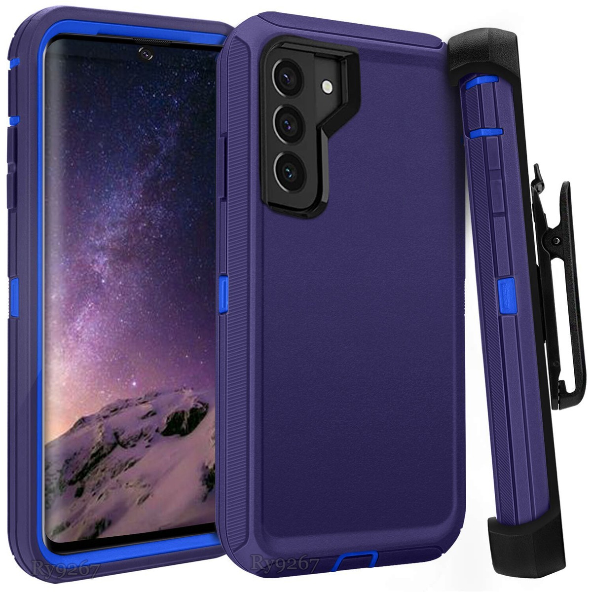 For Samsung Galaxy s21 | s21+ | 21 ultra Case Cover w/Clip fit