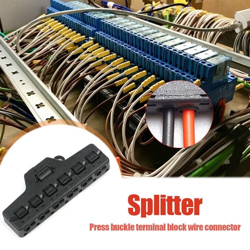 6 Ports Kabelverteiler Draht Splitter Für Modellbahn Beleuchtung Uvm. 1-42V - Afbeelding 7 van 20