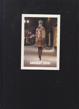 ABSOLUT 24TH. - ABSOLUT VODKA COLLECTION N&deg; 161 - WERBEPOSTKARTE AUS ITALIEN
