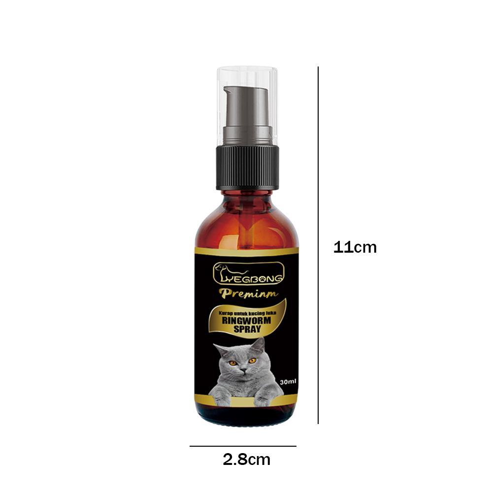 30ML Pet Ringworm Spray Professional Topical Antipruritic Spray Cat