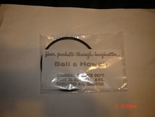 Bell  Howell 466A Projector Belt  Instructions Motor Drive Belt 466A