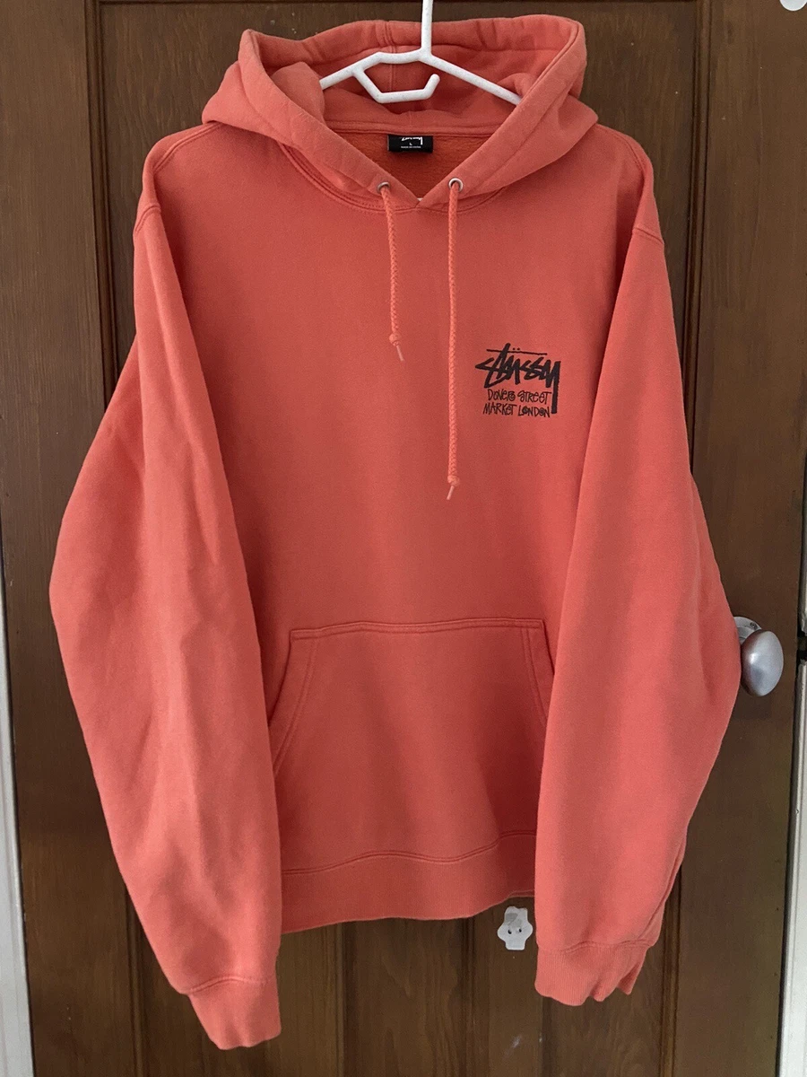 Stussy peach hoodie sale