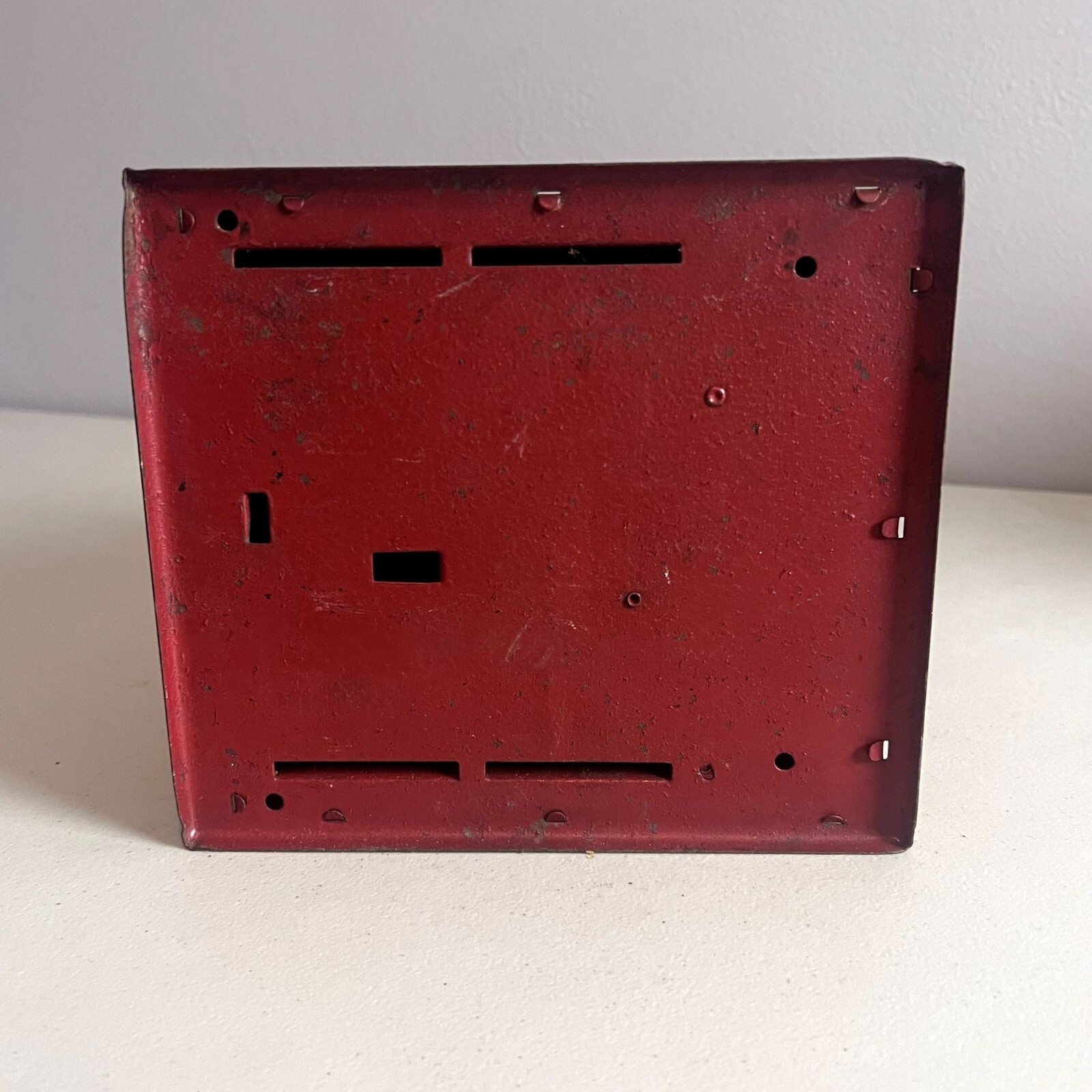 как выглядит Vintage Tom Thumb Red Metal Toy Cash Register 1950s Vintage Toy фото