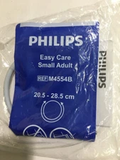 Philips M4554B  Small Adult Easy Care  BP Cuff, NIBP Cuff  1 Air Hose - NEW
