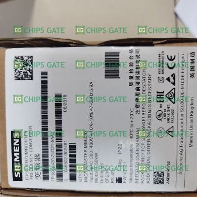 SIEMENS 6SE6420-2UD21-5AA1 Inverter New One Expedited Ship 6SE6 420-2UD21-5AA1