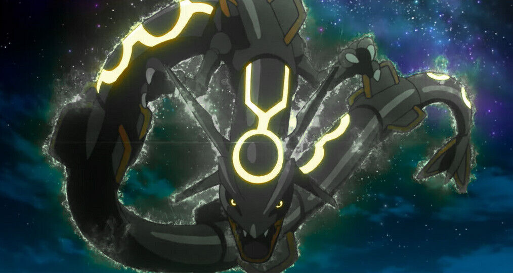 Shiny Rayquaza  Rayquaza wallpaper, All legendary pokemon, Pokemon