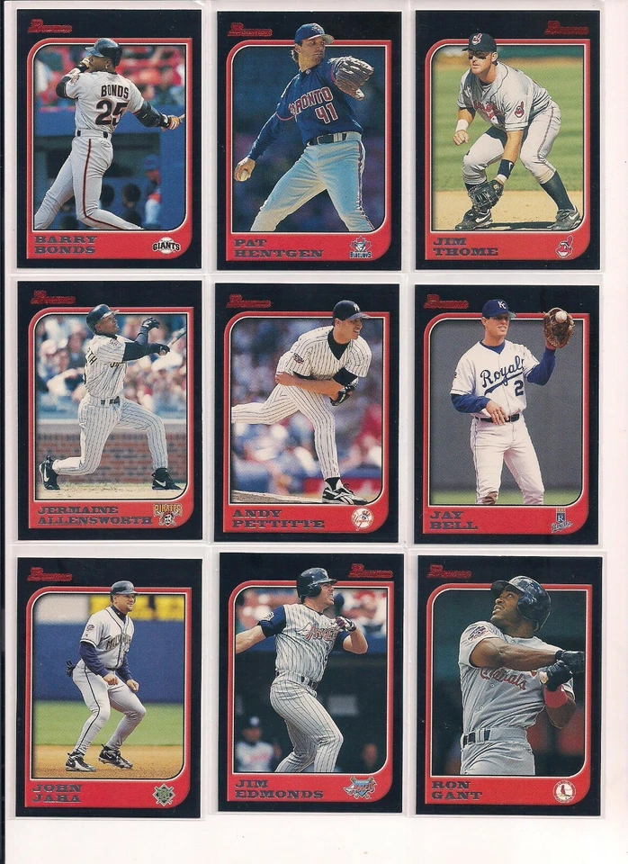 1997 Bowman Baseball Trading Cards  / Choose / Pick From List  #s 226- 441 /mb40 - Image 3 of 4