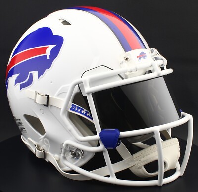BUFFALO BILLS NFL Football Helmet with REVO BLACK Visor / Eye Shield