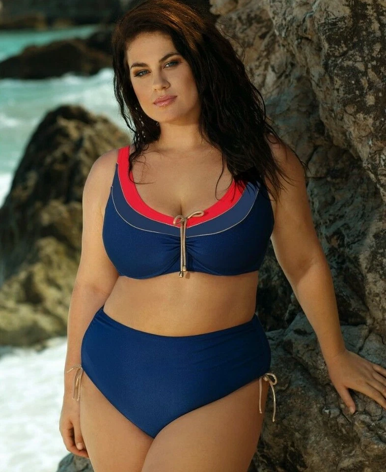 Eleganter Big Cup,Übergrößen Soft Bikini Self Gr.38-50 Cups C-H(Mod.533 X20) Neu - Bild 2 von 2