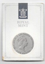 Queen Mothers 90th Birthday Royal Mint Commemorative &pound;5 Five Pound Crown Coin
