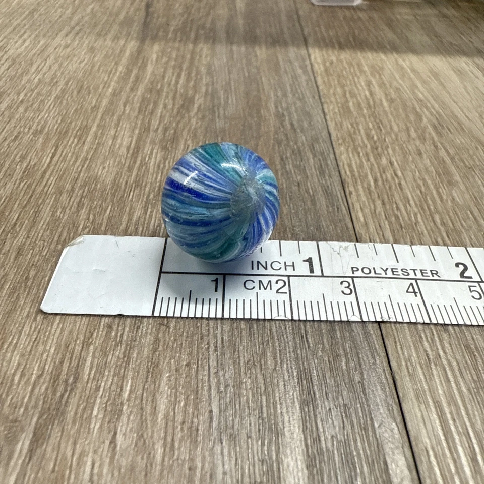 Antiguo Lote de Mármol Transparente Ojo de Gato Remolino Alemán Piel de Cebolla Ágata Mezclada Foto 4 de 4