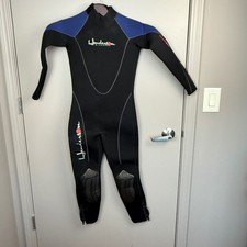 Henderson Thermoprene 7mm Youth/Kids Full Wetsuit Size 10 Rear Zip Cold Water