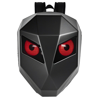 3D Hard Shell LED Backpack, Motorcycle Helmet Backpack, Mochila Para Motociclist