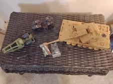 Vintage Gi Joe LOT With MAULER Tank, 4-wheele...