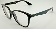 RAY-BAN EYEGLASSES FRAMES ONLY RB7066 2000 BLACK FULL RIM 52-17-140