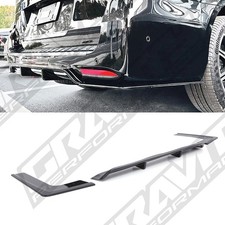 STOßSTANGE HINTEN VOLANT & CANARDS GLANZ SCHWARZ FÜR MERCEDES VITO VIANO AMG LINE 14-23 STOßSTANGE HINTEN VOLANT & CANARDS GLANZ SCHWARZ FÜR MERCEDES VITO VIANO AMG LINE 14-23