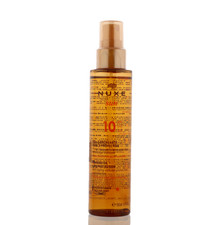 Nuxe Sun Tanning Oil SPF10 Face & Body 150ml - FREE SHIPPING