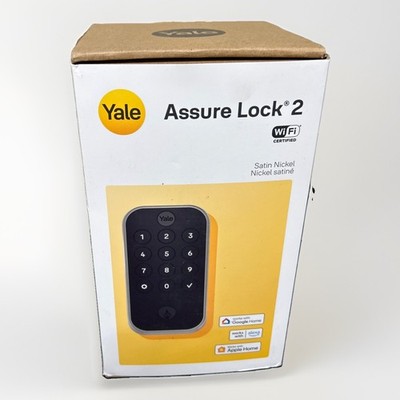 Yale Security Assure Lock 2 Deadbolt  Satin Nickel-YRD410