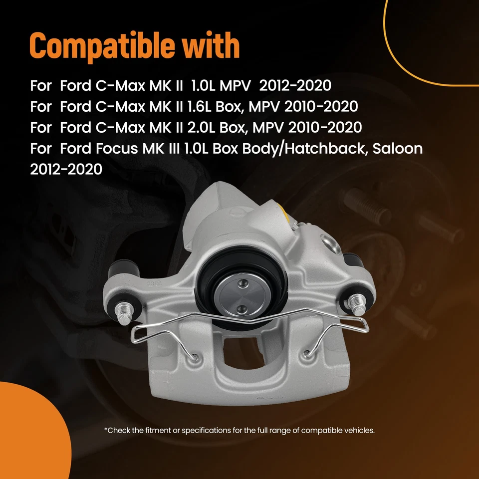 Étrier de Frein Système For Volvo C70 S40 V40 V50 2004-2013 8M512M089B1D 2332705 - Photo 2/4