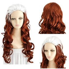 Rogue Cosplay Wig Halloween Carnival party Comic con Women Hero Rogue Wig Hairs
