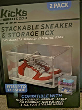 Kicks & Co.Stackable Sneaker & Storage Box (2...