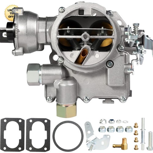Marine Carburetor for Mercruiser 3.0L 2 Barrel Gasoline with Electric Choke - Foto 1 di 10